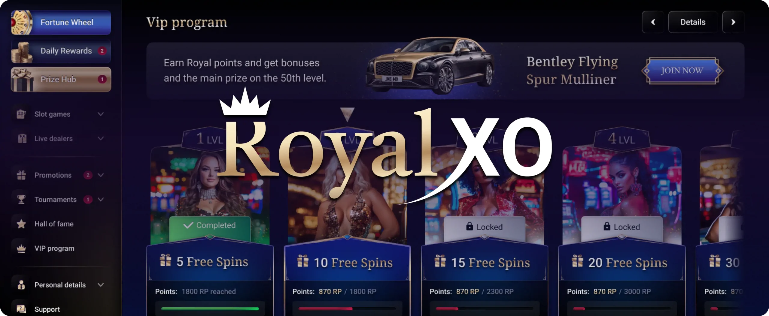 Royalxo Casino mit Live-Croupiers Royalxo Casino mit Live-Croupiers